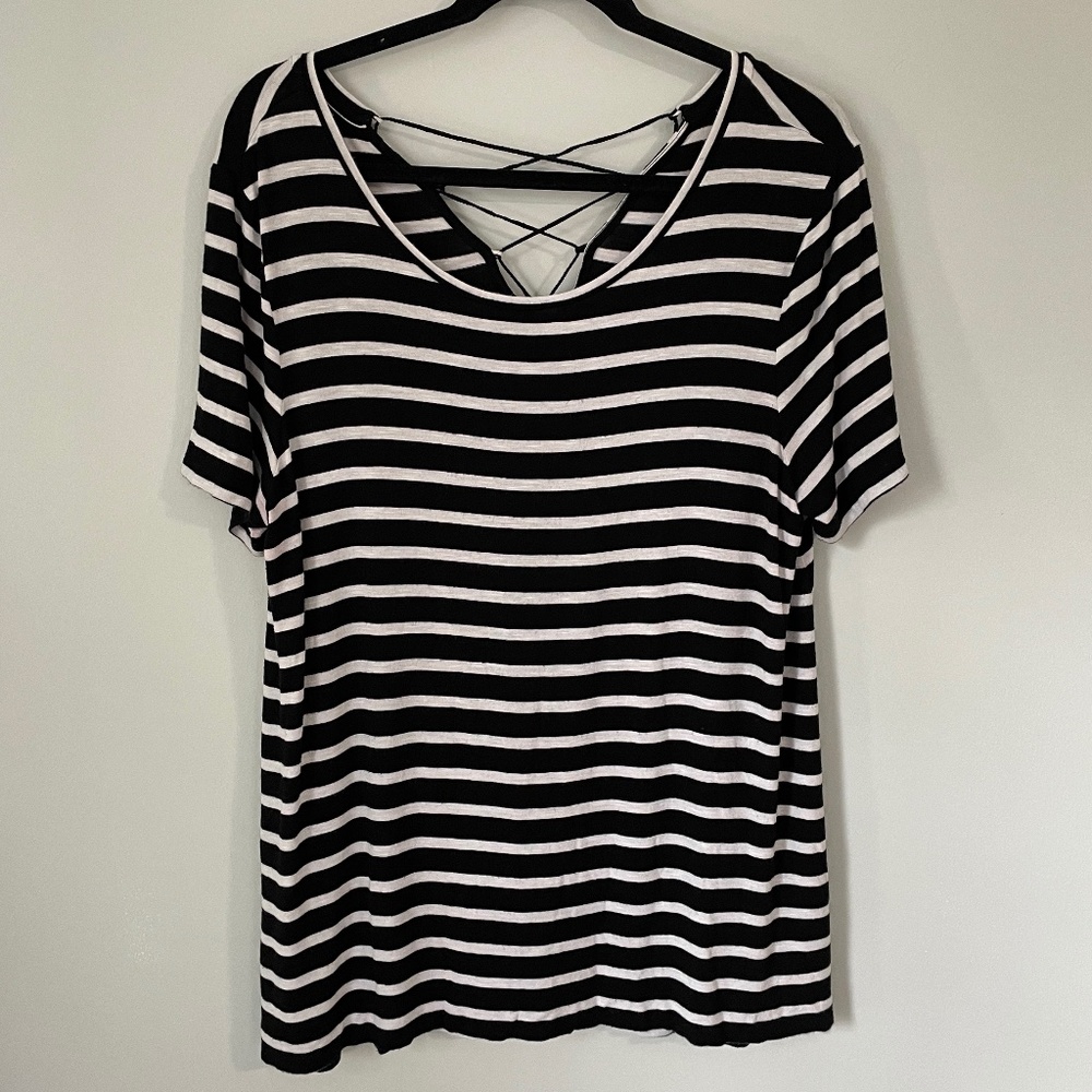 3 for $12: Old Navy striped short sleeve shirt